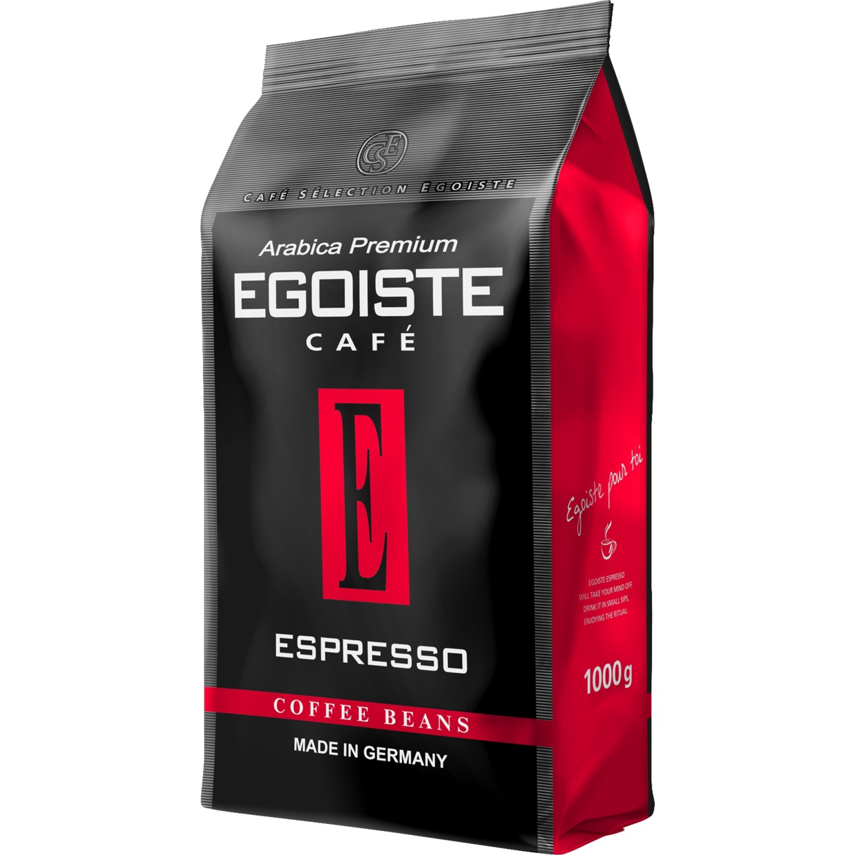 Кофе в зернах EGOISTE Espresso 1000г по акции в Пятерочке