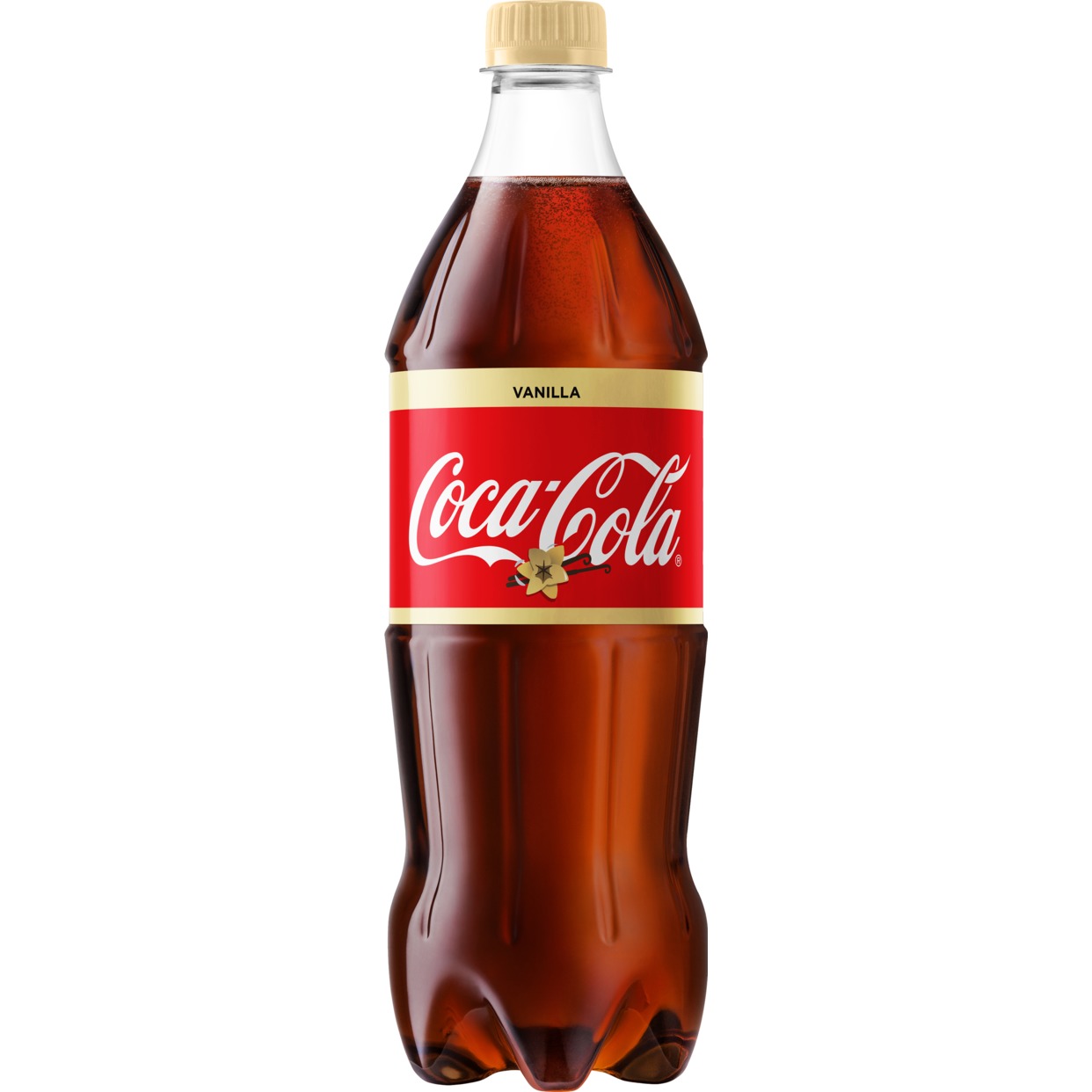 «Кока-Кола Ванилла ®» напиток безалкогольный сильногазированный, 0.9л по акции в Пятерочке