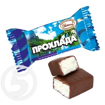 Конфеты "Акконд" Прохлада с кокосом 1кг