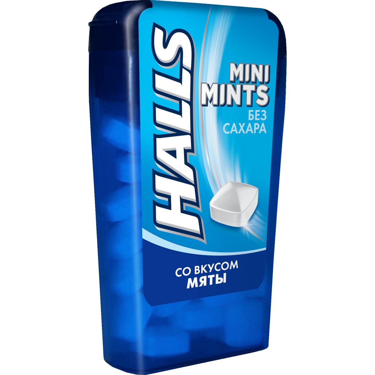 Конфеты Halls Mini Mints со вкусом мяты без сахара 12.5г по акции в Пятерочке