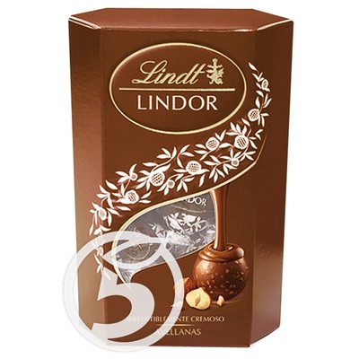 Конфеты "Lindt" Lindor из молочного шоколада с кусочками фундука 200г по акции в Пятерочке