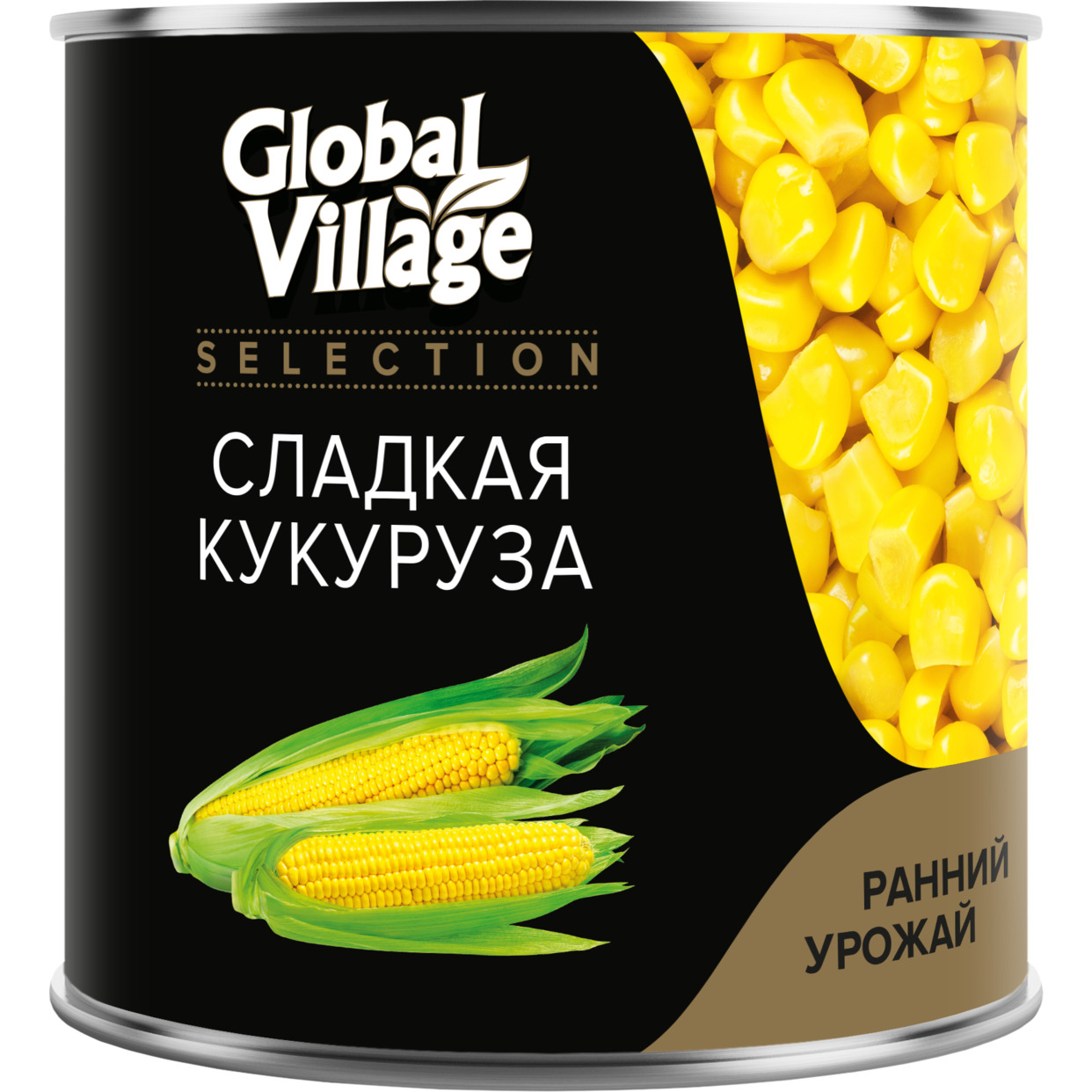 Консервы овощные стерилизованные: Кукуруза сладкая, ж/б 340 г
