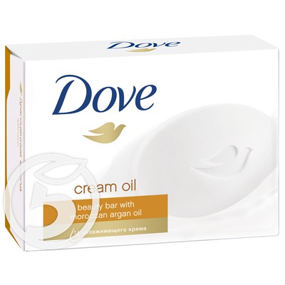 Крем-мыло "Dove" Драгоценные масла 100г по акции в Пятерочке