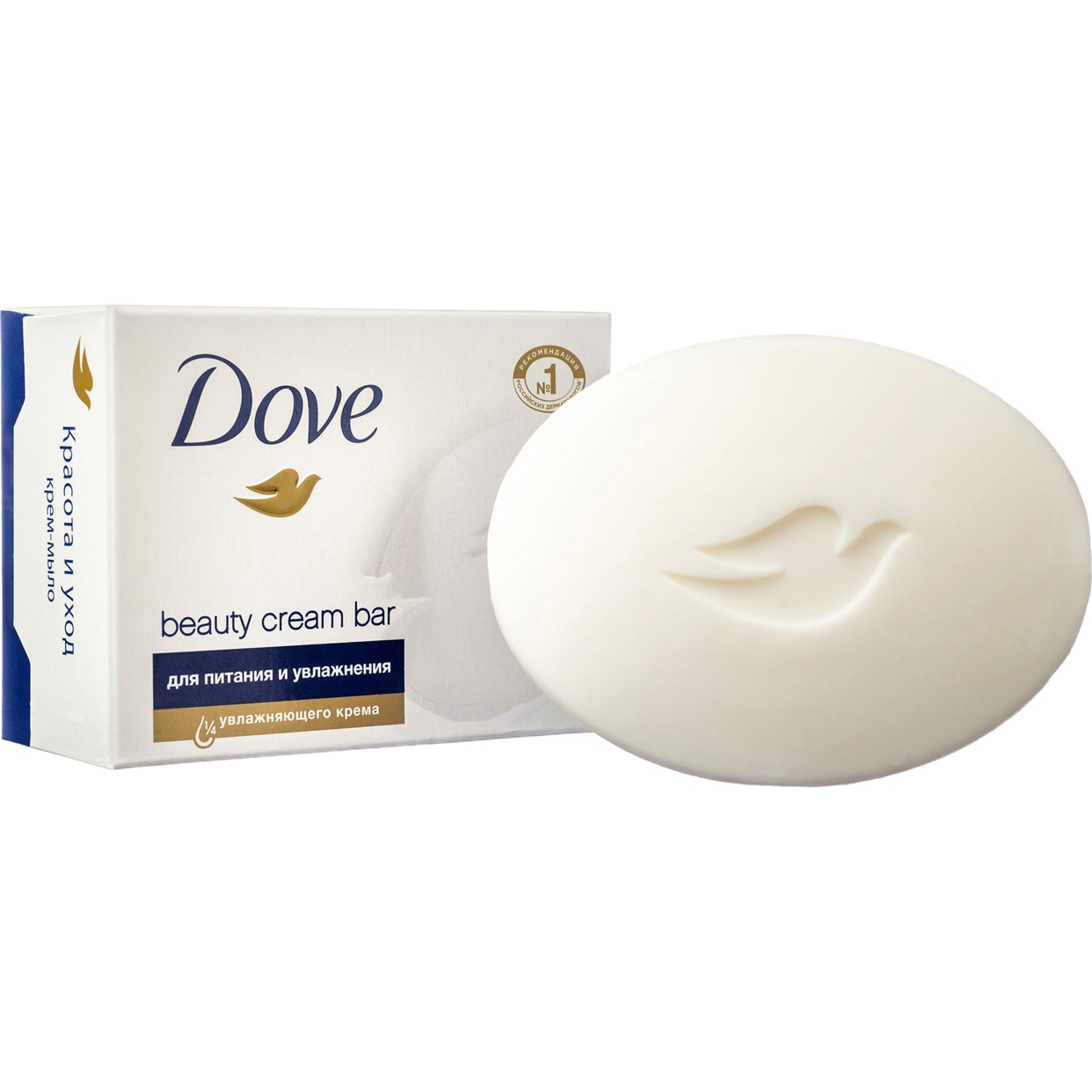 Крем-мыло Dove, красота и уход, 135 г по акции в Пятерочке