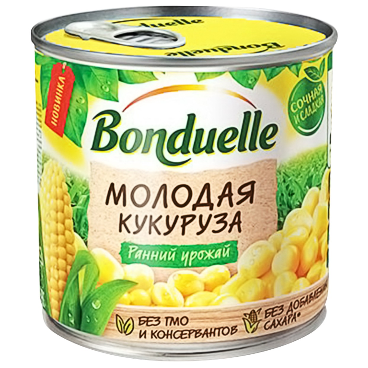 Кукуруза Bonduelle, молодая, 212 мл по акции в Пятерочке