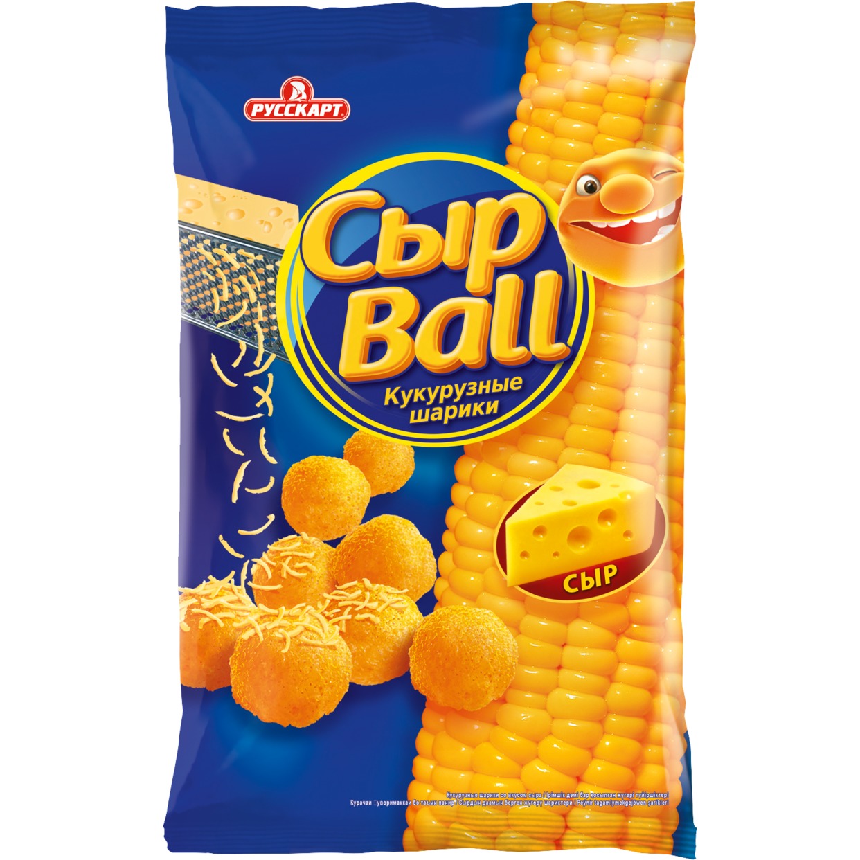 Кукурузные шарики Сырball, со вкусом сыра, 140 г по акции в Пятерочке