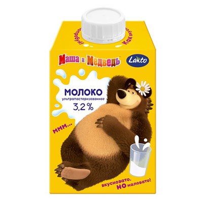 М/М Молоко пит.у/паст.дет.3,2% 480мл по акции в Пятерочке