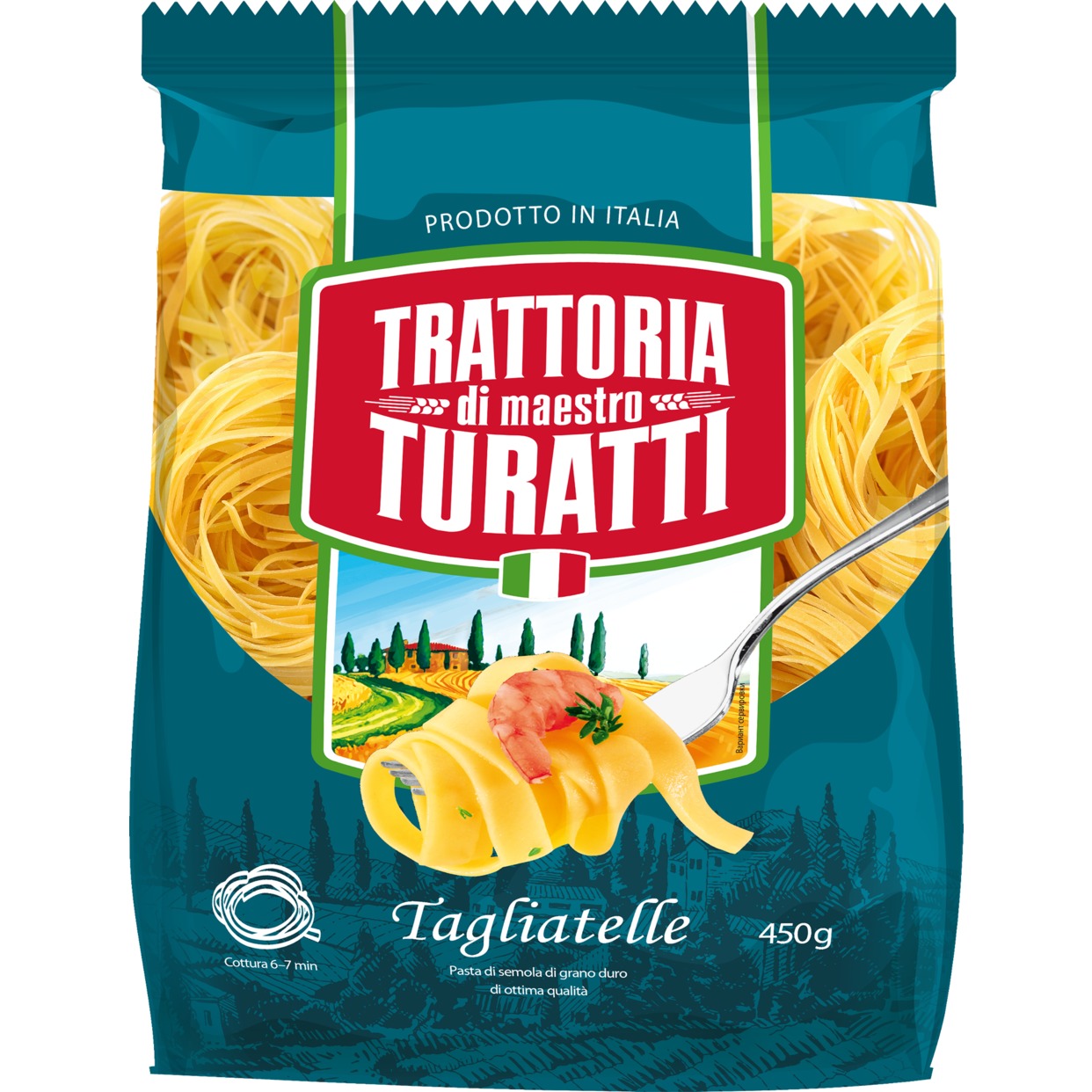 Макароны Trattoria di Maestro Turatti Гнезда 450 г по акции в Пятерочке