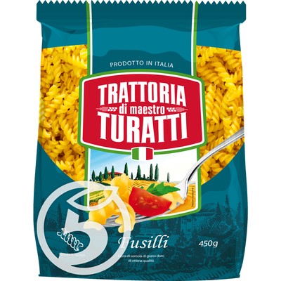 Макароны "Trattoria Di Maestro Turatti" Спирали 450г
