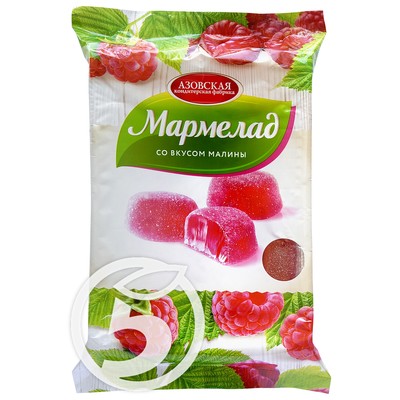 Мармелад "Азовская Кф" желейный со вкусом малины 300г по акции в Пятерочке