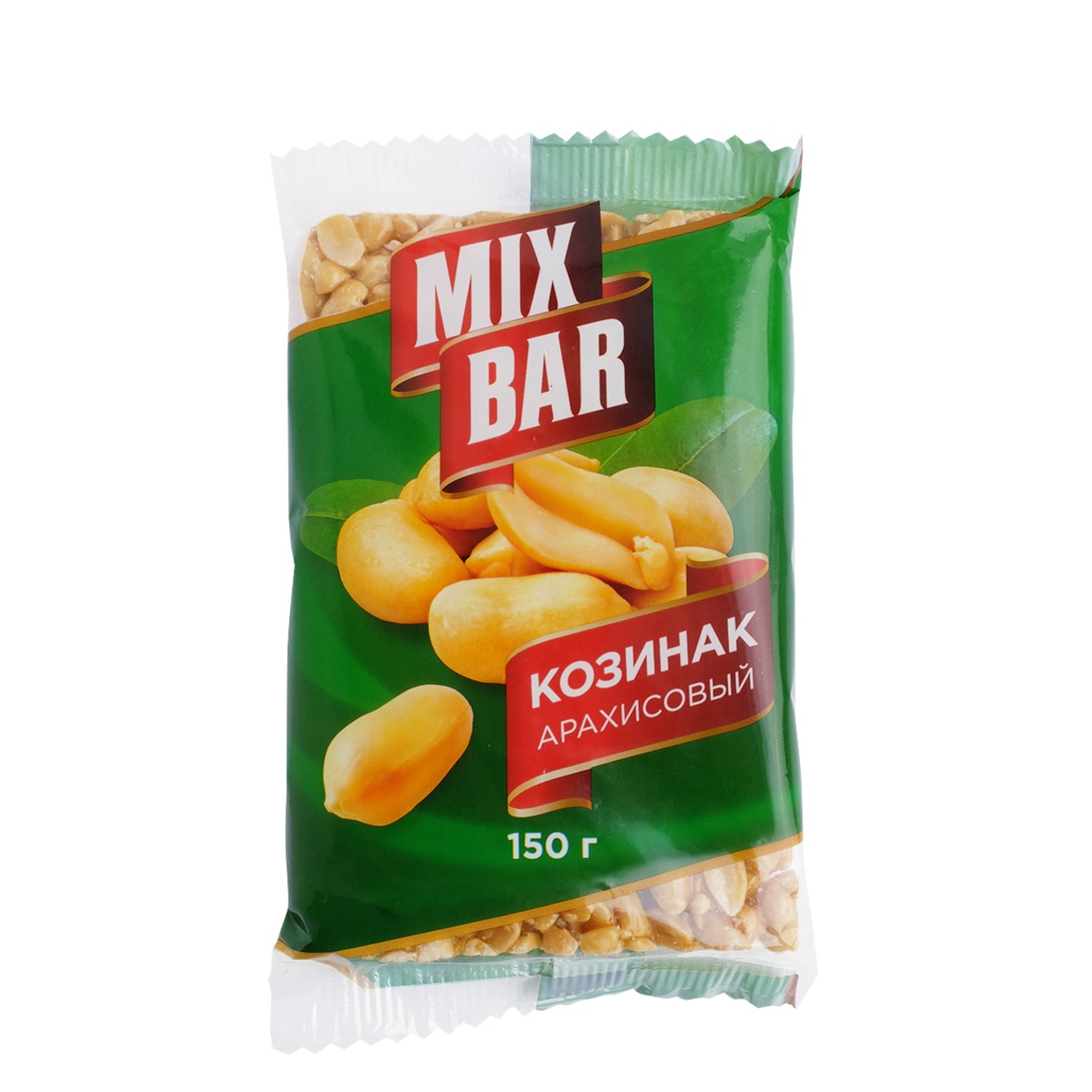 MIXBAR Козинак арахисовый 150г
