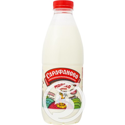 Молоко "Сарафаново" Отборное 3.4-4% 930мл