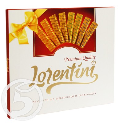 Набор конфет "Lorentini" Ассорти из молочного шоколада 250г