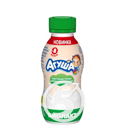 Напиток "Агуша" Биолакт кисломолочный 3,2% 200г по акции в Пятерочке