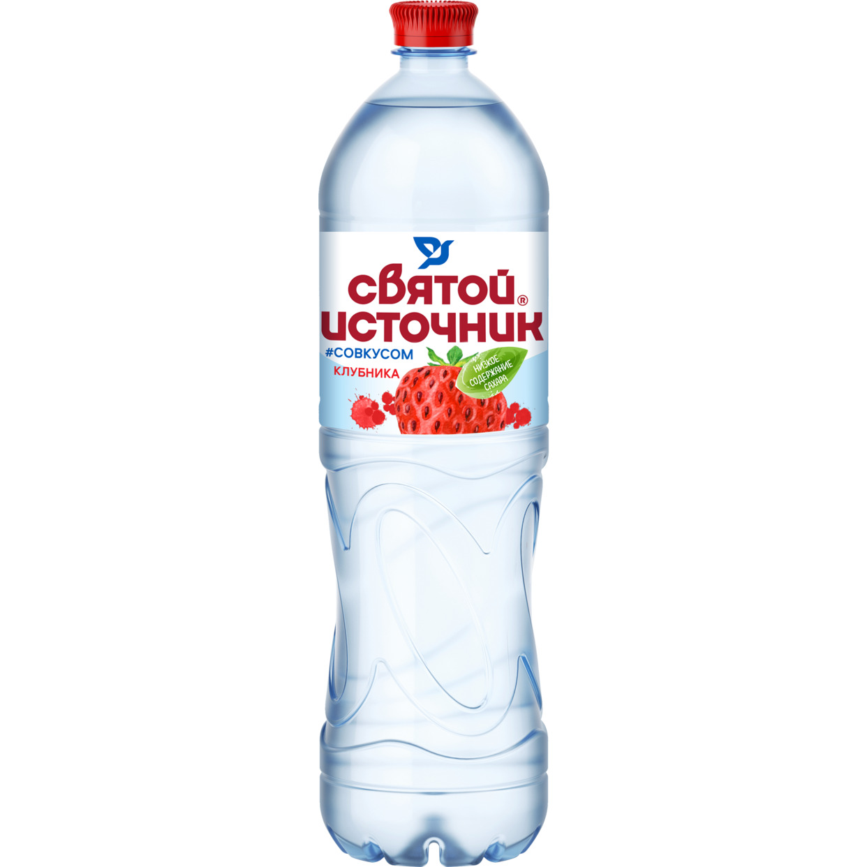Напиток безалкогольный негазированный "Святой Источник" со вкусом клубники ПЭТ 1.5л