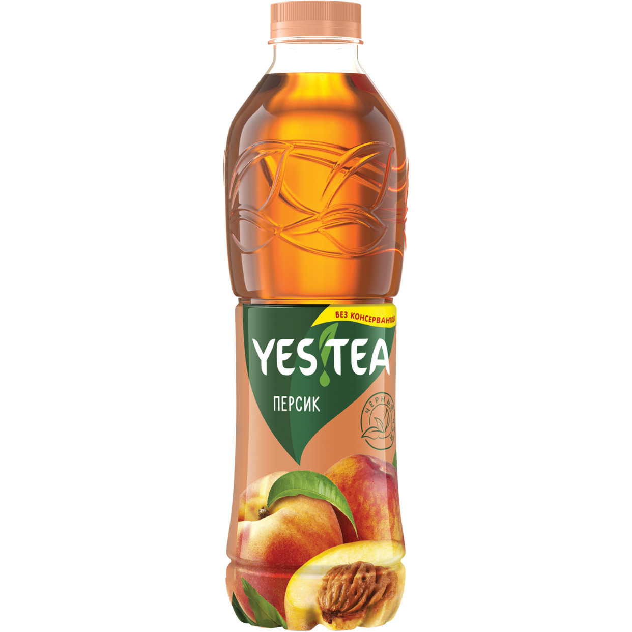 Напиток безалкогольный негазированный ТМ «YES!» «Черный чай со вкусом Персика» ПЭТ 1х6х1,0л