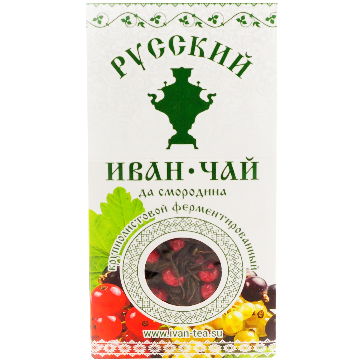 Напиток чайный Русский Иван-чай да смородина 50 г по акции в Пятерочке