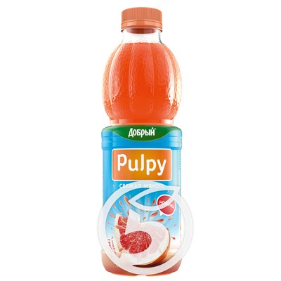 Напиток "Добрый" Pulpy Грейпфрут с мякотью сокосодержащий 900мл