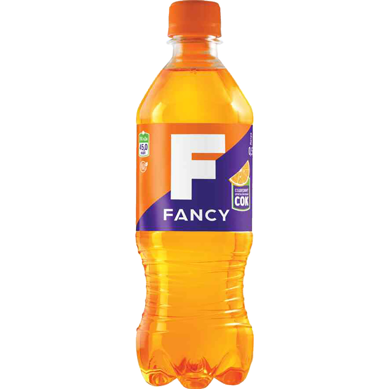 Напиток "Фэнси" ("Fancy") безалкогольный сильногазированный ПЭТ 0.5л по акции в Пятерочке