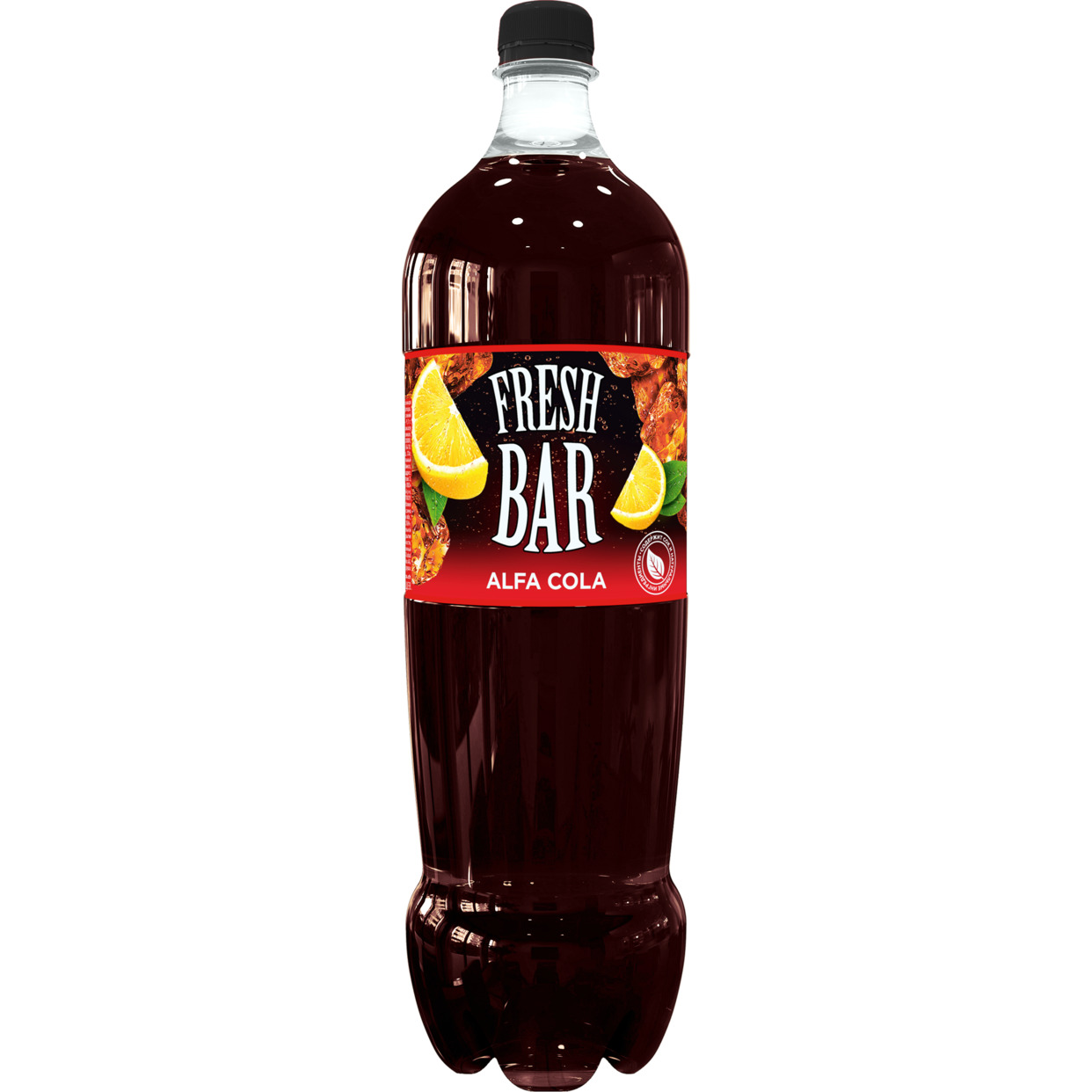 Напиток Fresh Bar Альфа Кола 1.0 безалкогольный сильногазированный ПЭТ 1,5л по акции в Пятерочке