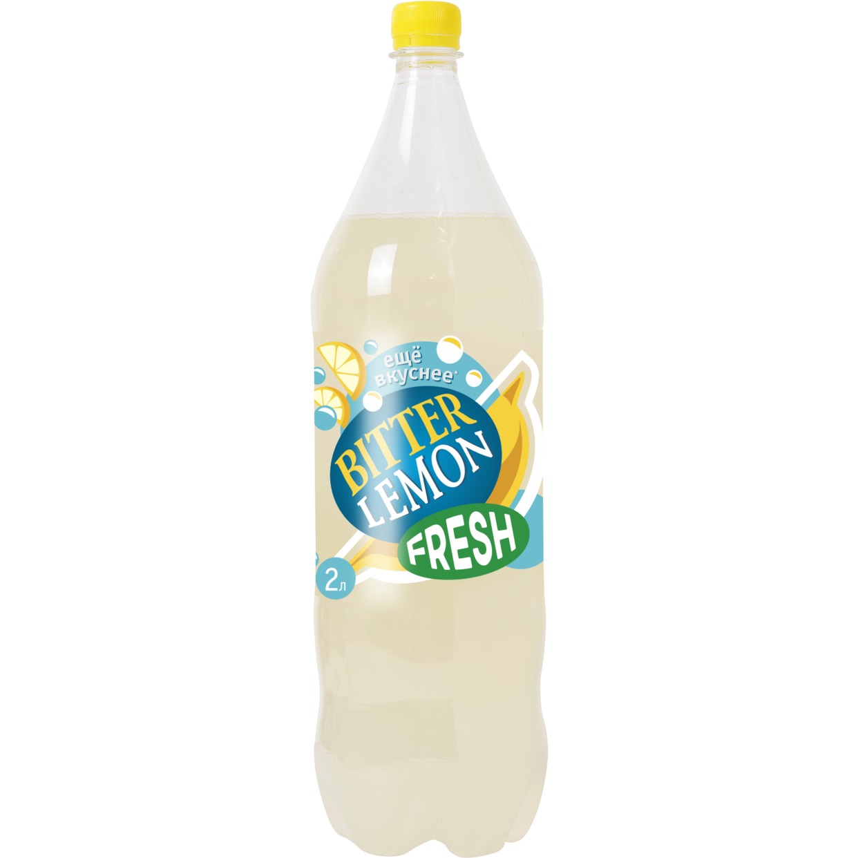 Напиток Fresh Bitter Lemon, сильногазированный, 2 л