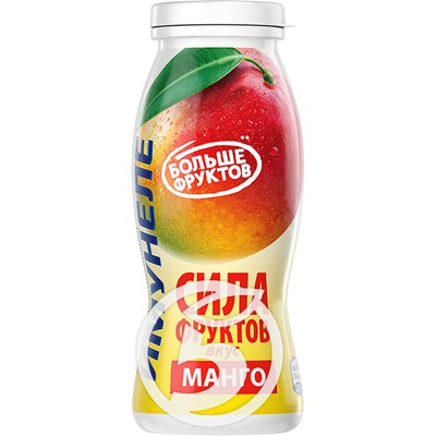 Напиток кисломолочный "Имунеле" Сила Фруктов со вкусом манго 1% 100г