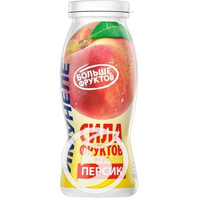 Напиток кисломолочный "Имунеле" Сила Фруктов со вкусом персика1% 100г