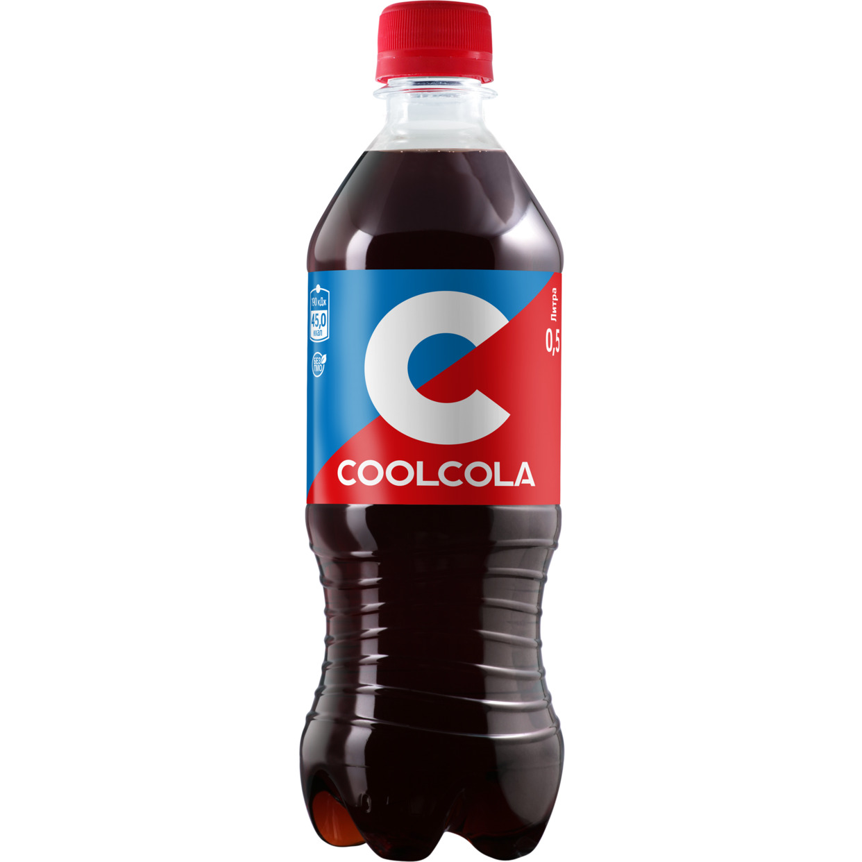 Напиток Кул Кола (Cool Cola) безалкогольный сильногазированный ПЭТ 0.5л по акции в Пятерочке