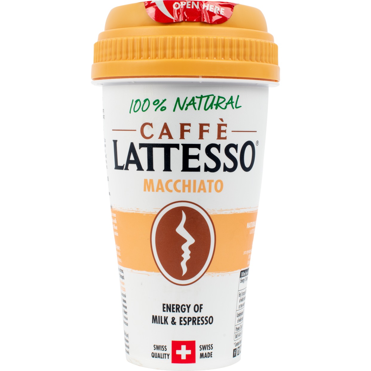 Напиток Lattesso Macchiato молочный с печеньем 3.9% 250мл