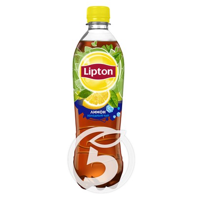 Напиток "Lipton" Ice Tea вкус лимона чай черный0,5л