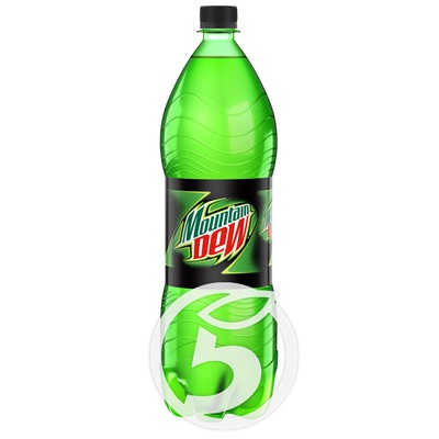 Напиток "Mountain Dew" 1.75л по акции в Пятерочке