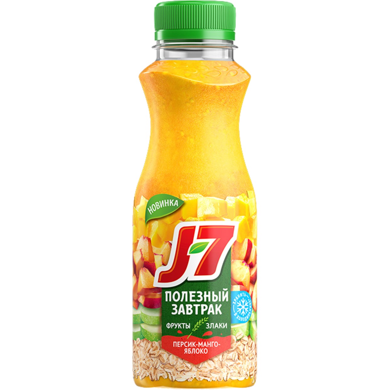 Напиток Полезный завтрак J7 персик-манго-яблоко 300 мл по акции в Пятерочке