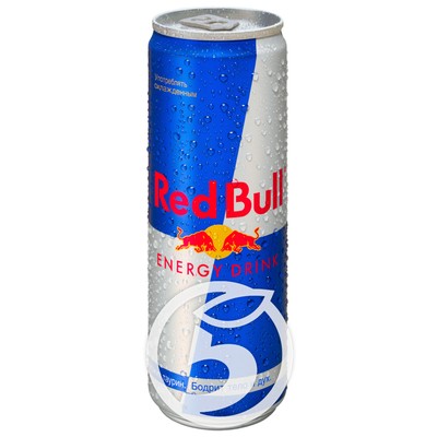 Напиток "Red Bull" энергетический 473мл по акции в Пятерочке
