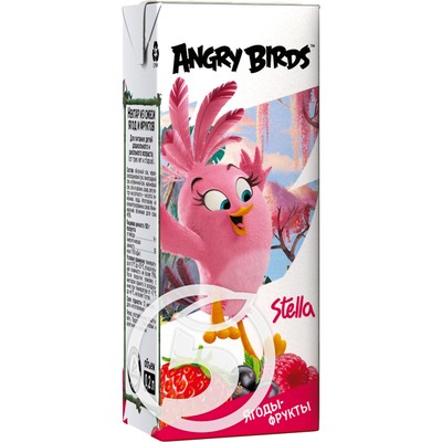 Нектар "Angry Birds" Ягоды-фрукты 200мл по акции в Пятерочке