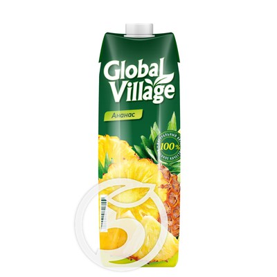 Нектар "Global Village" ананасовый 0,95л