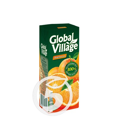 Нектар "Global Village" апельсиновый 0,2л по акции в Пятерочке