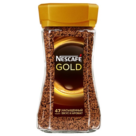 NESC.Кофе GOLD раст.ст/б 95г по акции в Пятерочке