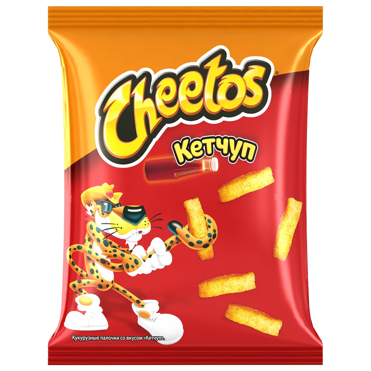 Палочки Cheetos кукурузные Кетчуп 55г по акции в Пятерочке