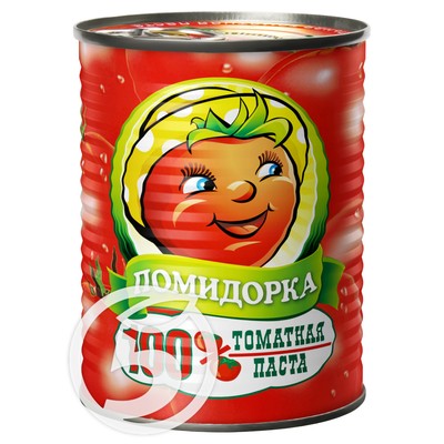 Паста томатная "Помидорка" 380г по акции в Пятерочке