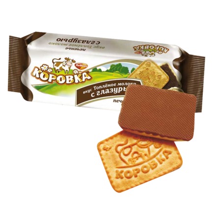 Печенье Коровка, со сливочным маслом, 115 г по акции в Пятерочке