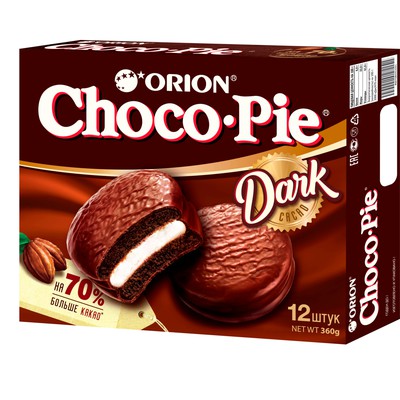 Печенье "Orion" Choco Pie в глазури 360г по акции в Пятерочке