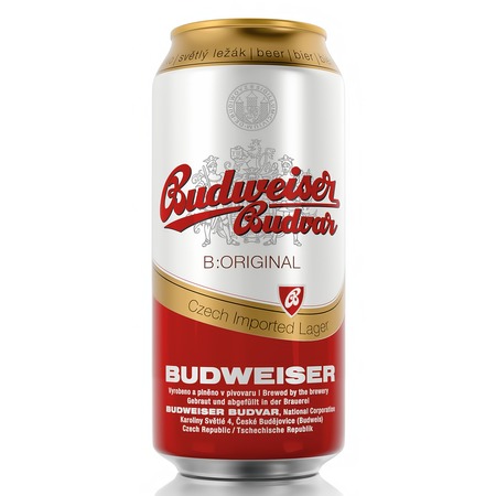 Пиво BUDWEISER BUDVAR св.5% ж/б 0.5л