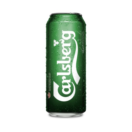 Пиво Carlsberg, светлое, 4,6%, 0,45 л