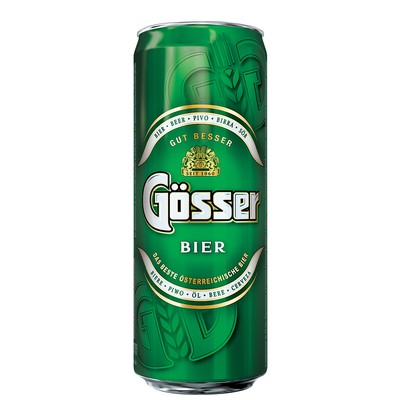 Пиво GOSSER св.4,7% ж/б 0.45л