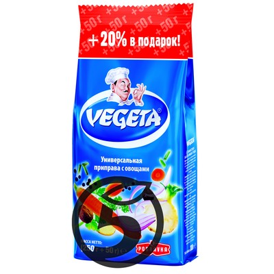 Приправа "Vegeta" 300г по акции в Пятерочке