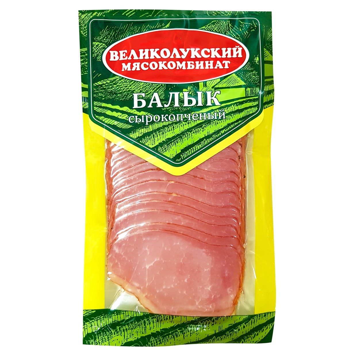 Продукт из мяса свинины кат. А, Балык свиной сырокопченый, 150 гр. нарезка по акции в Пятерочке