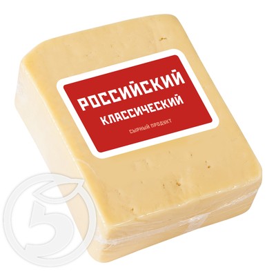 Продукт сырный Российский классический 100г