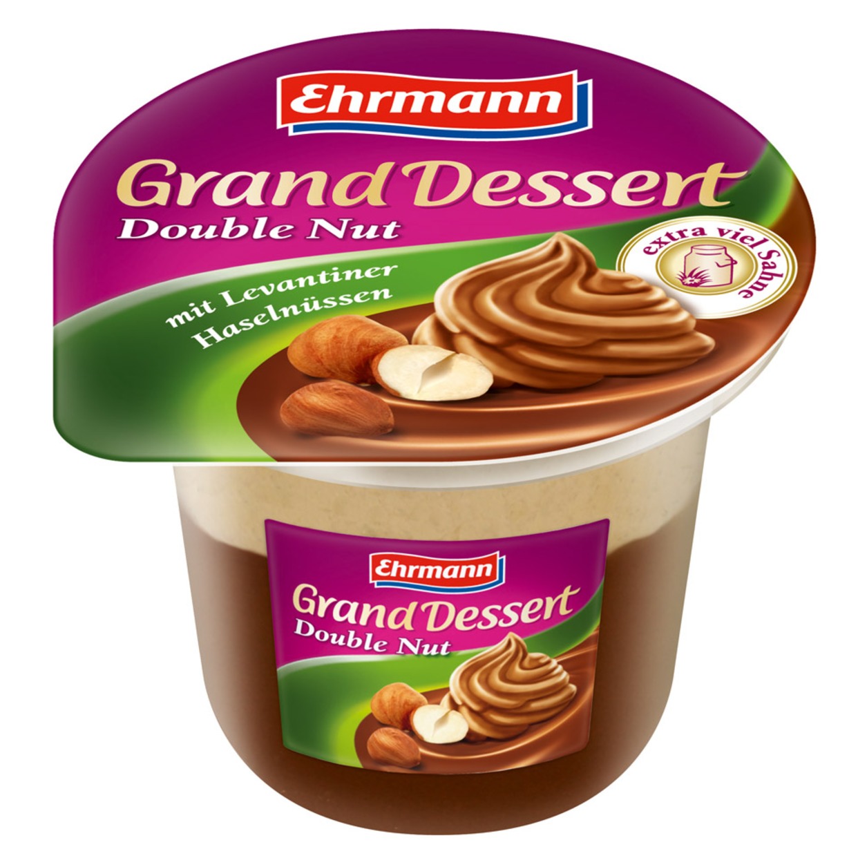 Пудинг молочный Grand Dessert Двойной орех 4,9% 200 г