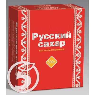 Сахар "Русский" рафинад пресованный 500г
