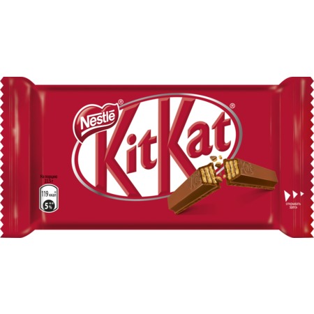 Шоколад Kit Kat, молочный с хрустящей вафлей, 45 г